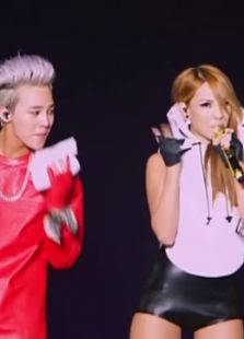 权志龙 & CL - The Leaders 演唱会现场